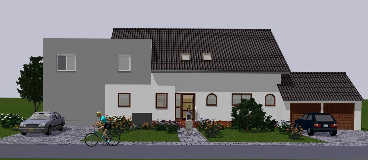 Ollinger Schwemlingen — Moderner Anbau