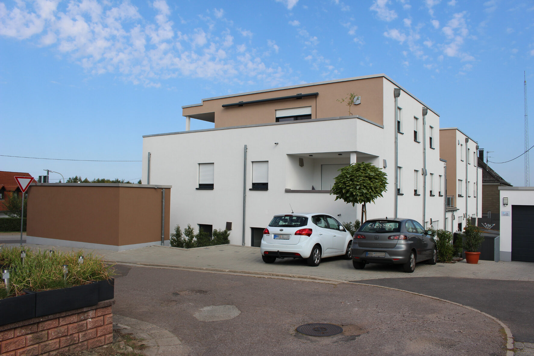 Wohnpalais Detailansicht Fassade